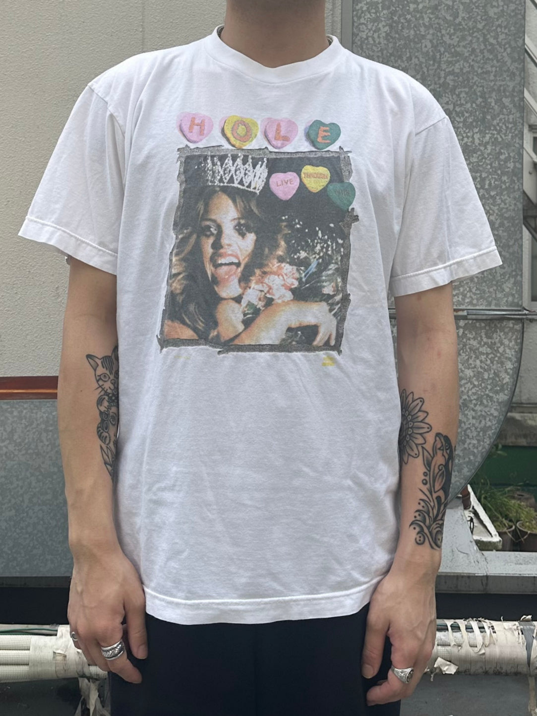 90's HOLE「LIVE THROUGH THIS」バンドTシャツ – FUJI STORE