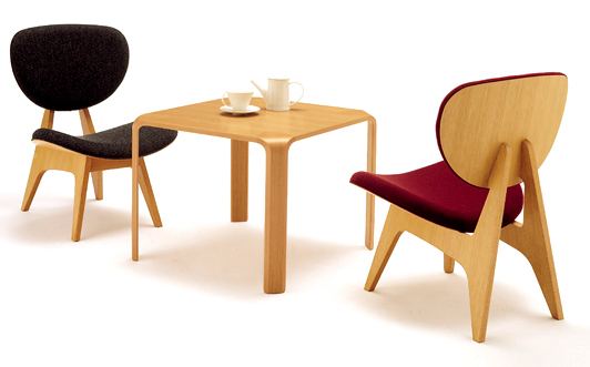 天童木工 中座椅子 Bランク布張り