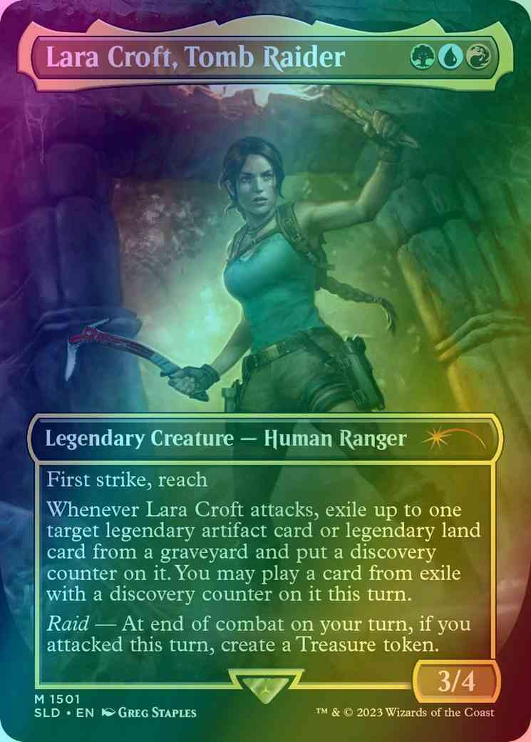 Lara Croft, Tomb Raider [1501] [Borderless] [Tomb Raider] [Secret