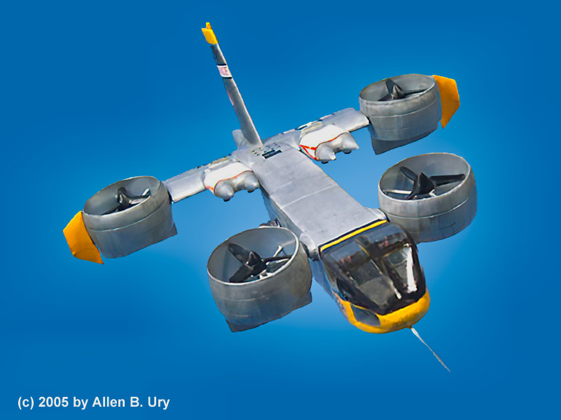 Bell X-2 V/STOL by Anigrand - Fantastic Plastic Models