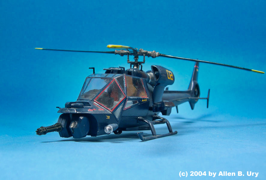Blue Thunder Helicopter by Monogram - Fantastic Plastic Models