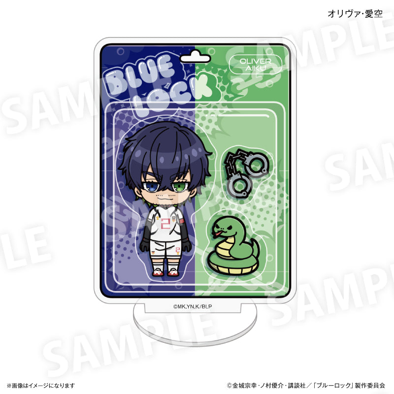 ブルーロック トイシリーズ 第2弾 ミニアクリルスタンド オリヴァ・愛