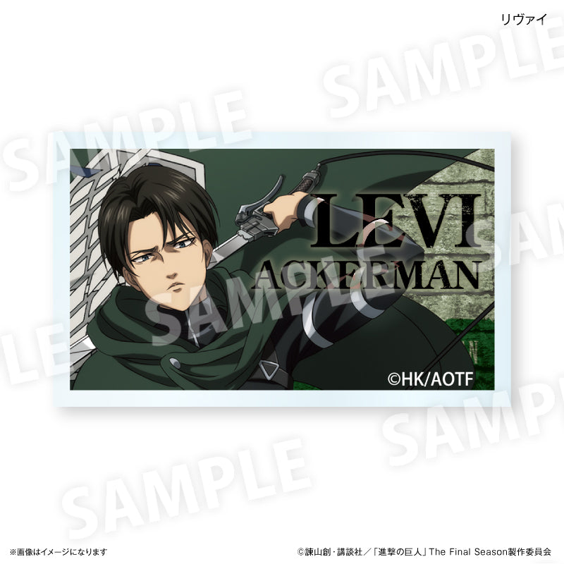 進撃の巨人 ネームバッジ リヴァイ – FAN+Life