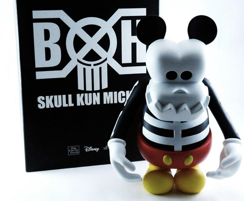 toybot studios: Disney x BOUNTY HUNTER x MINDstyle Skull Kun Mickey