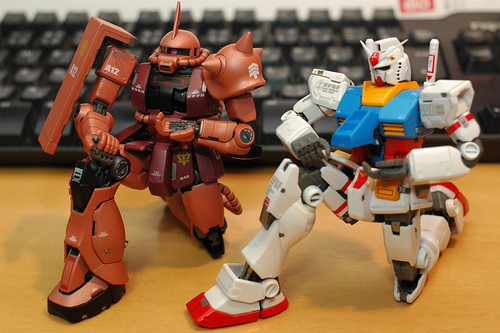 スーパーハイコンプロ 1/144 MS-06S シャア専用ザクが近日発売 - のま