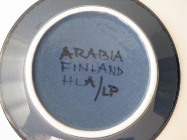 Arabia Hilkka Liisa Ahola Design Plate sold | FEM TRE NOLL