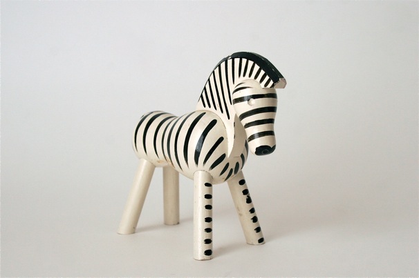 Kay Bojesen Vintage Zebra Toy Denmark カイボイスン シマウマ ゼブラ