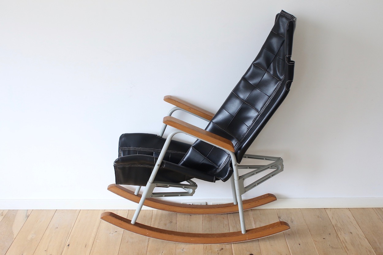 60's Takeshi Nii Rocking Chair 新居猛 折り畳み ニーチェア