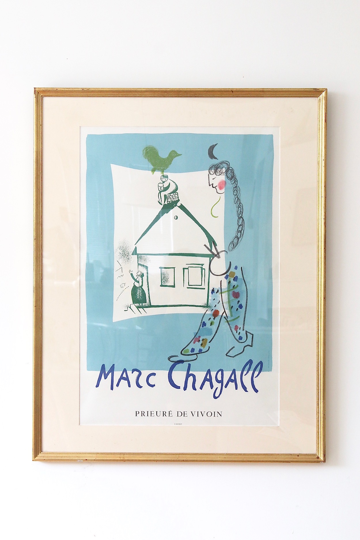 Marc Chagall The House in My Village 1969マルク シャガール