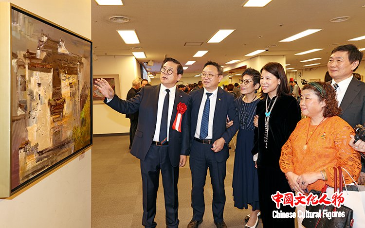 意像・東方」――徐里油絵芸術作品展は日本東京で開会_中国文化人物网