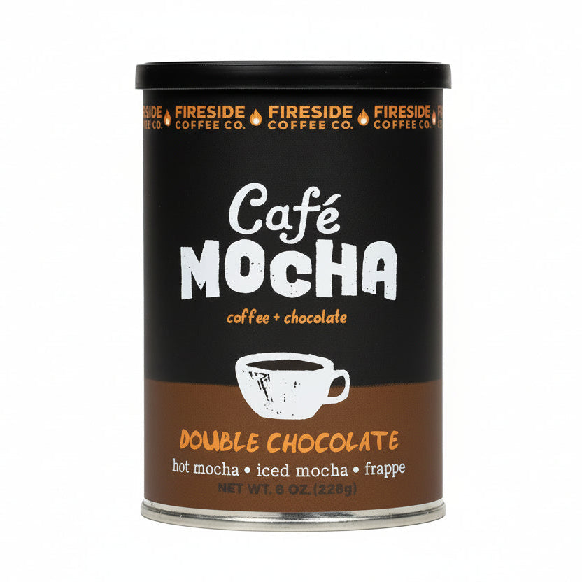 Double Chocolate Cafe Mocha – Fireside Coffee Co.