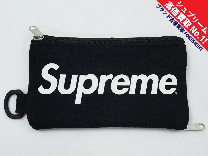 Supreme 'Mobile Pouch'モバイルポーチ 小物入れ 黒 ブラック Black