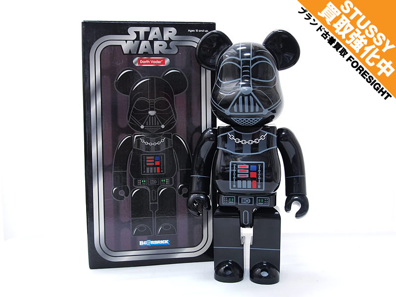 STUSSY×MEDICOM TOY×STARWARS 'DARTH VADER BE@RBRICK 400%'ベア