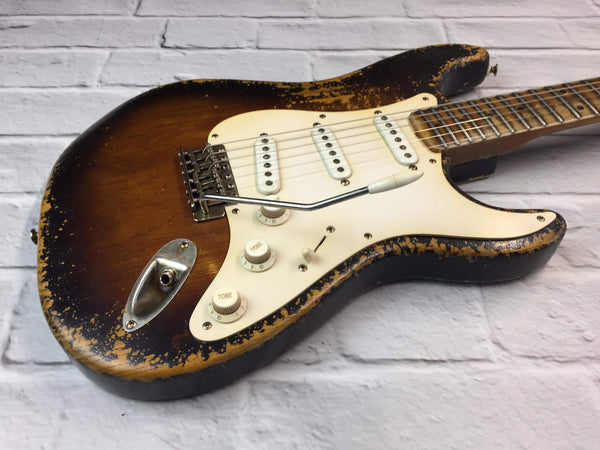 VSS Tobacco Burst Medium Relic Ash '54 – Fraser Guitars