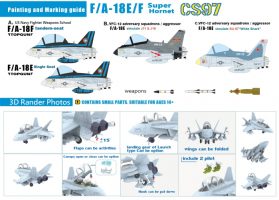 Freedom Model Kits | アメリカ海軍 F/A-18E/F スーパーホーネット