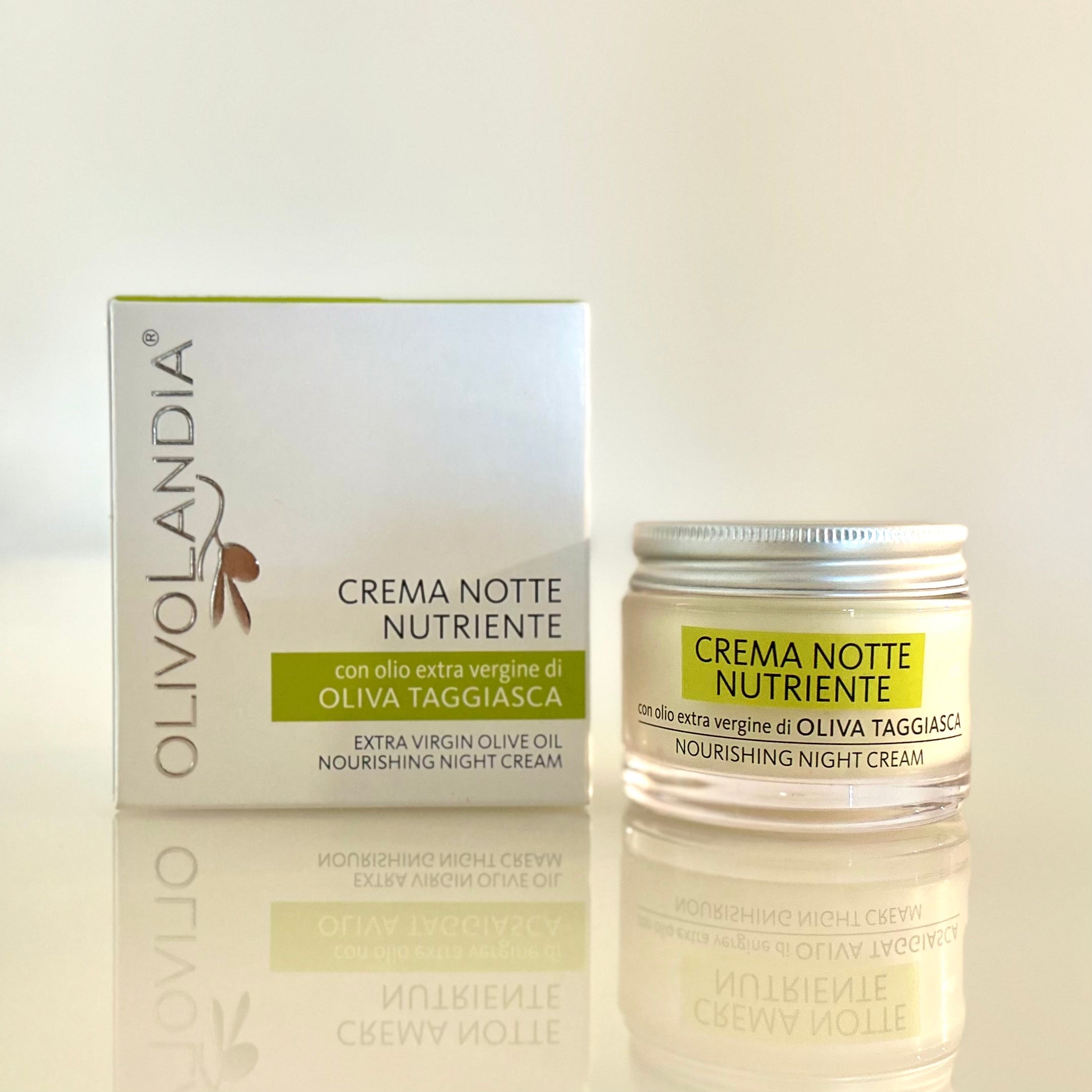 無農薬オリーブオイルから生まれたフェイスクリーム ナイトクリーム