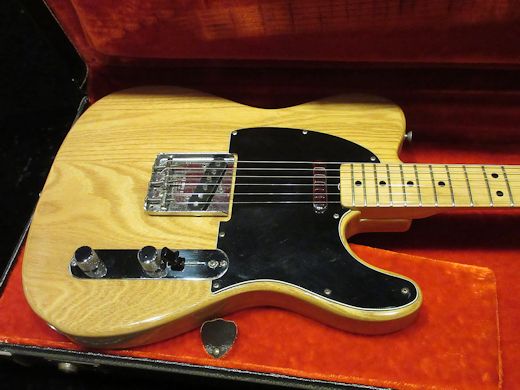 1977 Fender Telecaster Natural/Maple - ヴィンテージギター買取り