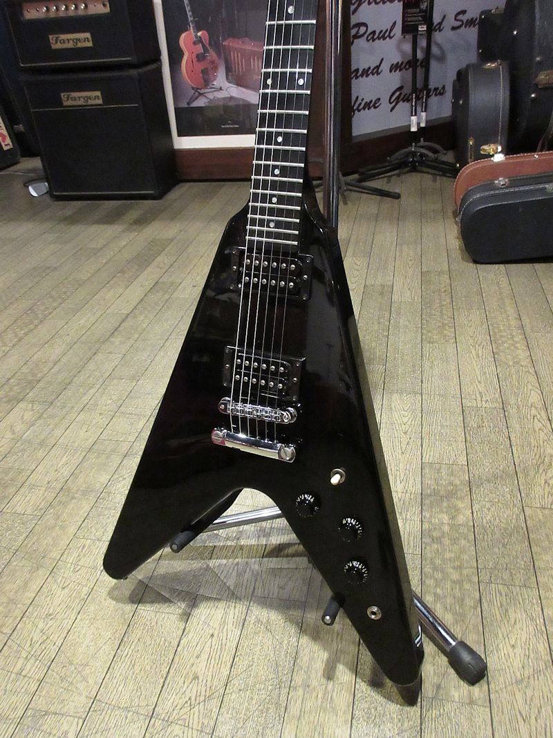 1984 Gibson Flying V Ebony Black - ヴィンテージギター買取り・販売