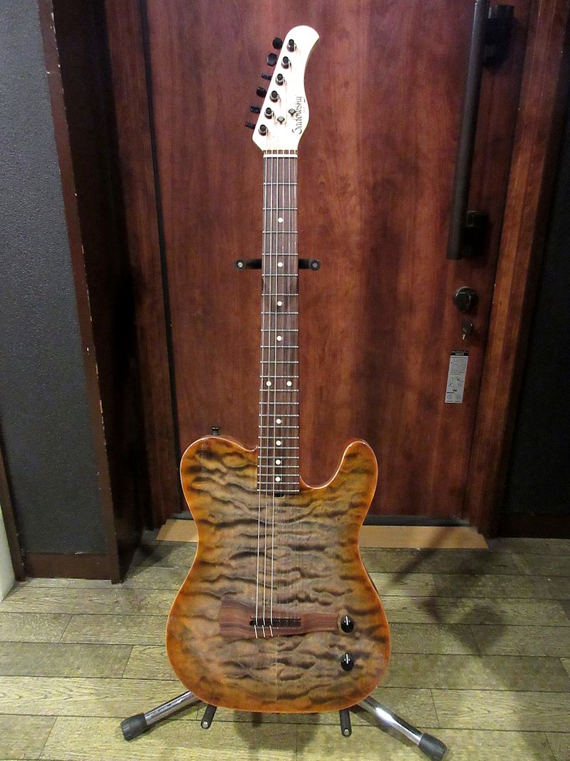 Sadowsky NYC Electric Nylon Quilt Maple Top Burnt Maple Leaf