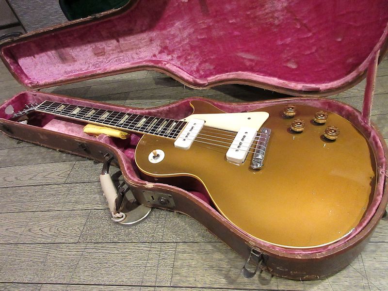 1954 Gibson Les Paul Standard Gold Top - ヴィンテージギター買取り