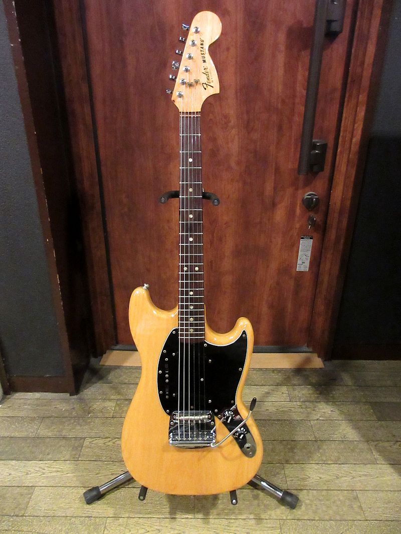 1978 Fender Mustang Natural/Rose - ヴィンテージギター買取り・販売