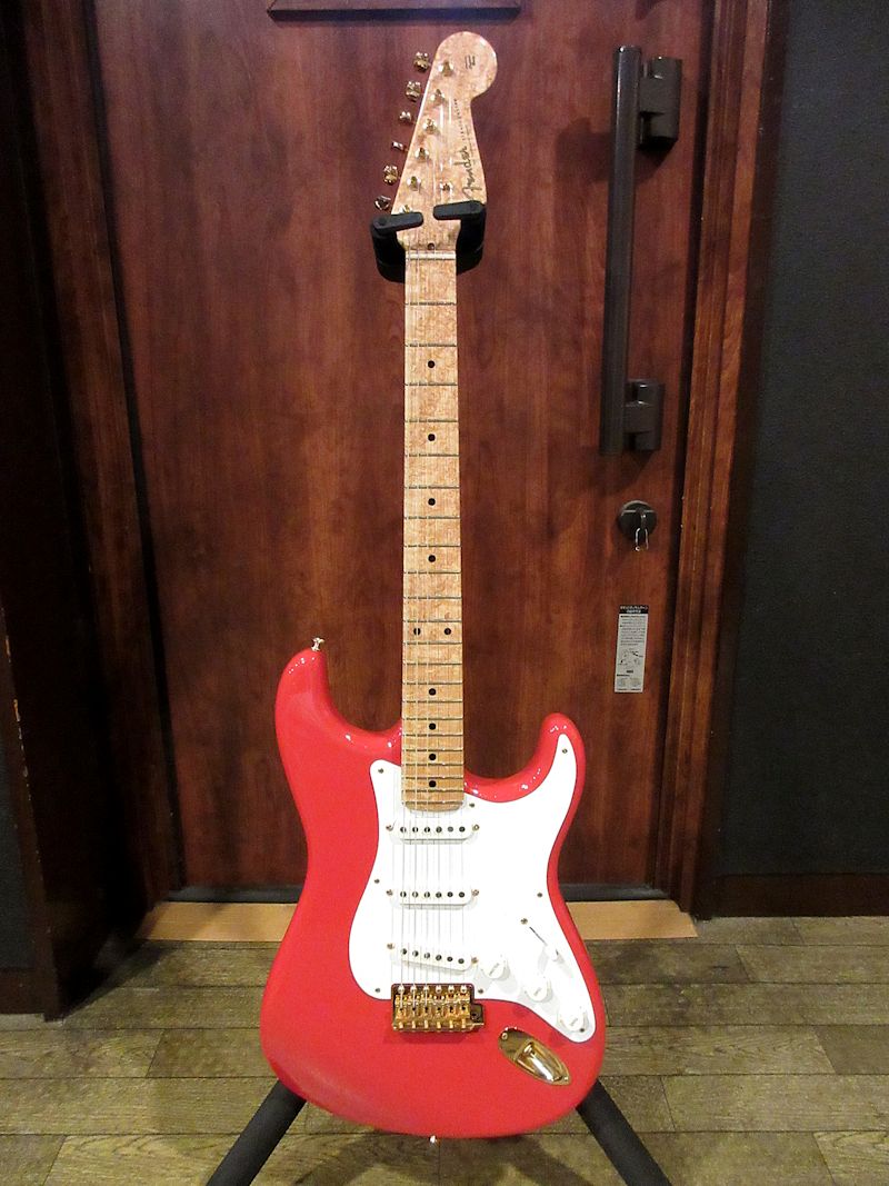 Fender Custom Shop MBS 1959 Stratocaster Gold Parts Fiesta Red