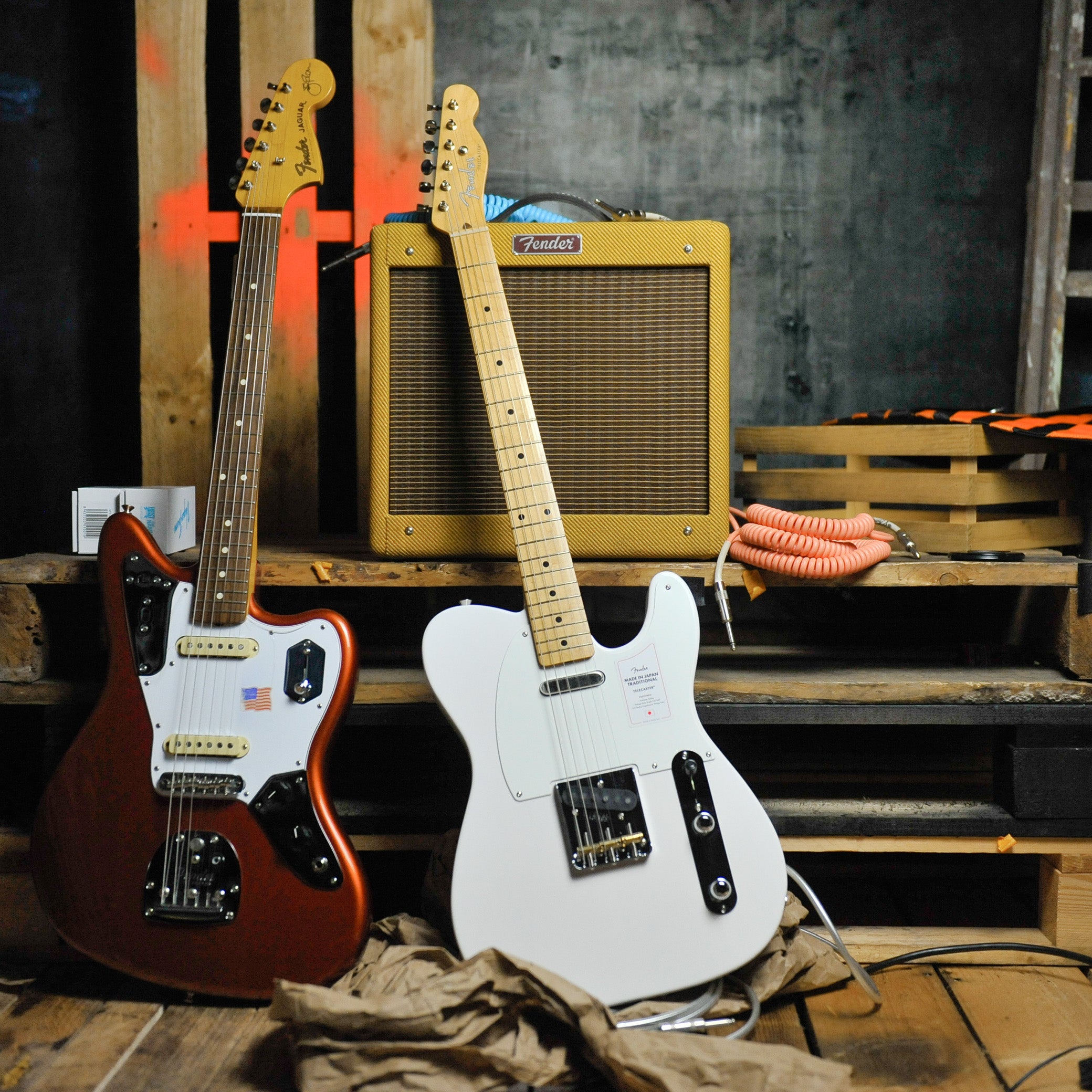 Fender MIJ Traditional 50s Telecaster®, Maple Fingerboard, White