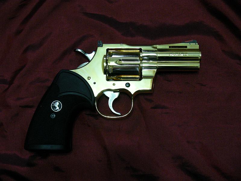 コクサイ コルト パイソン 357マグナム 3インチ ～ 金属モデルガンの