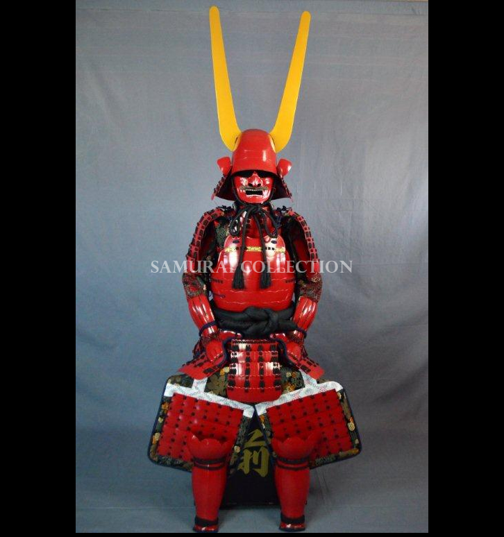 井伊直政 天衝脇立兜朱塗二枚胴具足 ｜ 中津市から全国販売 甲冑・鎧兜