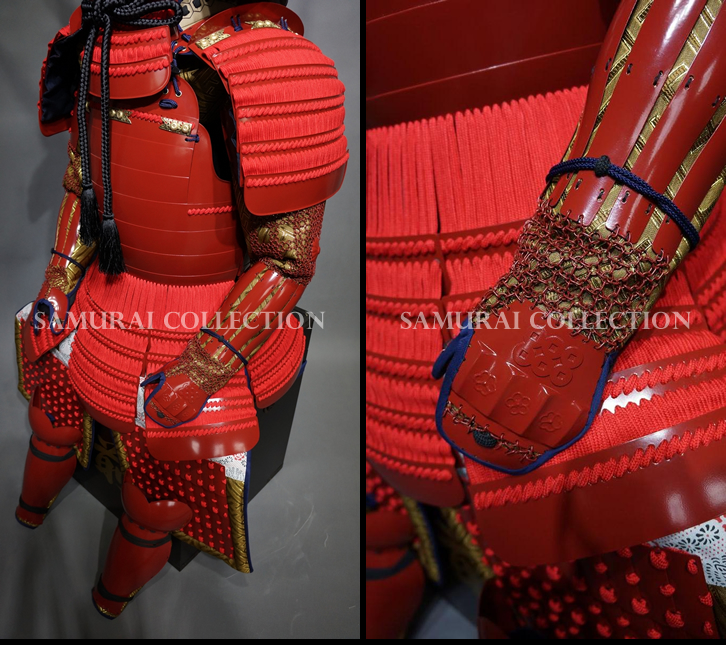 真田幸村 鹿角脇立兜赤糸威赤塗二枚胴具足 ｜ 中津市から全国販売 甲冑