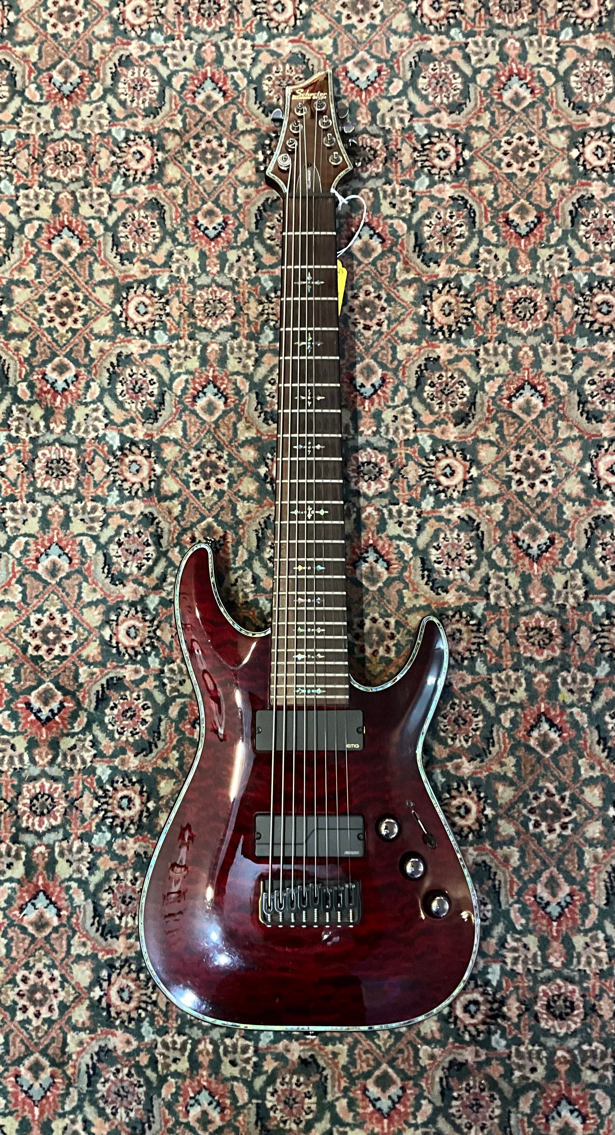 Schecter Diamond Series Hellraiser 8-string – Galveston Guitar Lounge