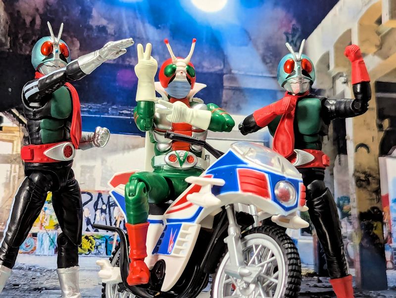 玩栗犬と、掌動-XX 仮面ライダー9 その2（仮面ライダーV3編） | 玩栗犬