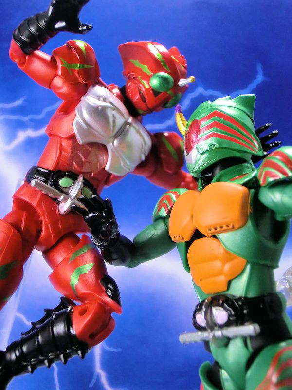 玩栗犬と、SHODO-X仮面ライダー9（アマゾンズ編） | 玩栗犬 真ホビー