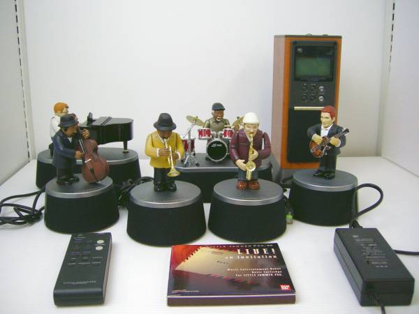 見て良し！聞いて良し！お家でジャズコンサート気分！バンダイ LITTLE