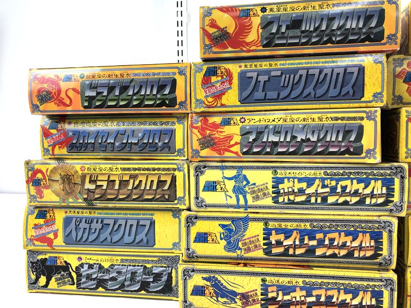レトロといえばこれ！ 聖闘士星矢 当時の憧れセイントクロス大系