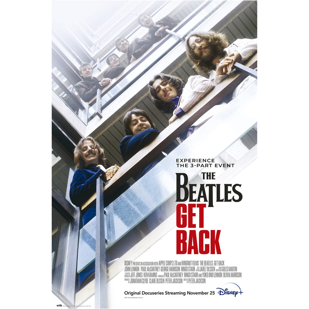THE BEATLES ビートルズ (来日 60周年 ) - Get Back Movie / ポスター