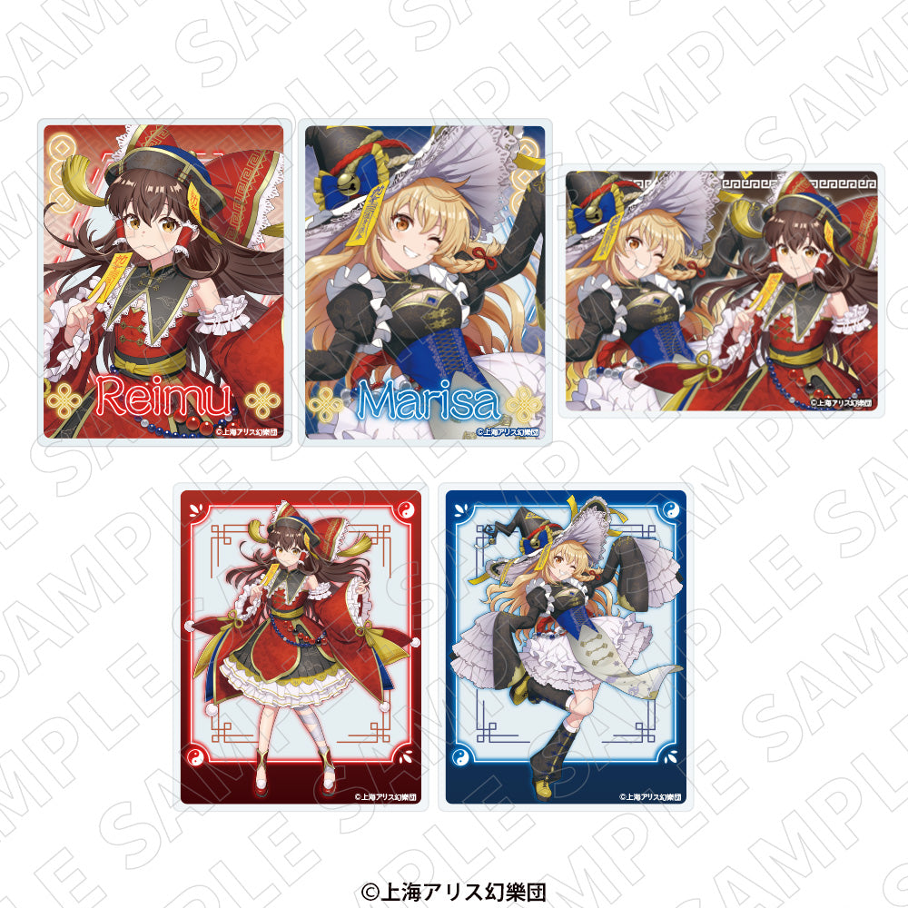 東方Project トレーディングアクリルカード（全5種）＜キョンシーStyle