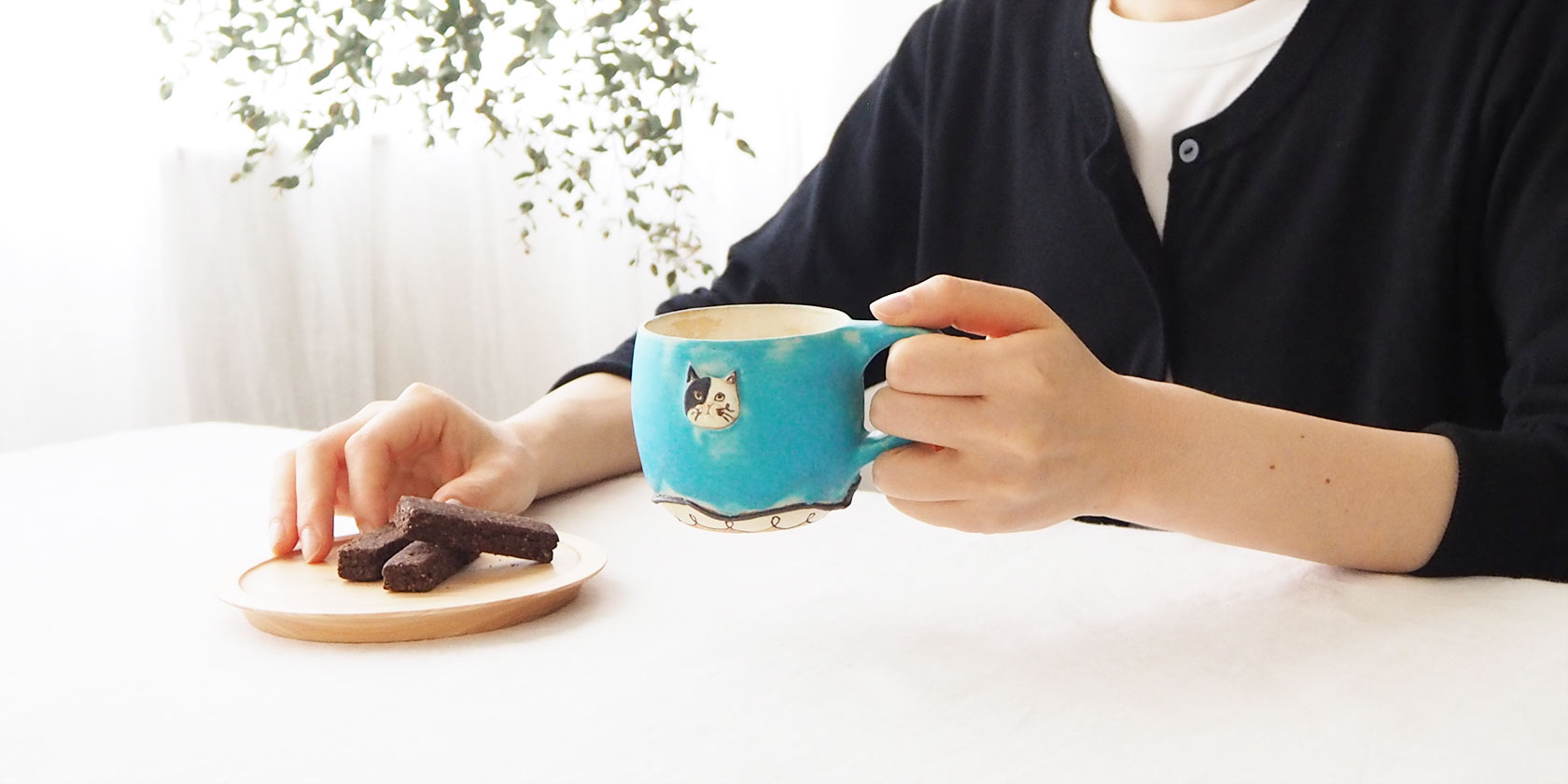 ねこシリーズ ｜ 大内 由美 ｜陶工房 Ron ｜ 糸島くらし×ここのき