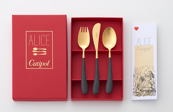 国内正規品】Cutipol クチポール カトラリー / ALICE アリス / ピンク