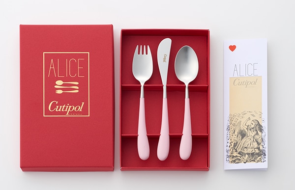 国内正規品】Cutipol クチポール カトラリー / ALICE アリス / ピンク