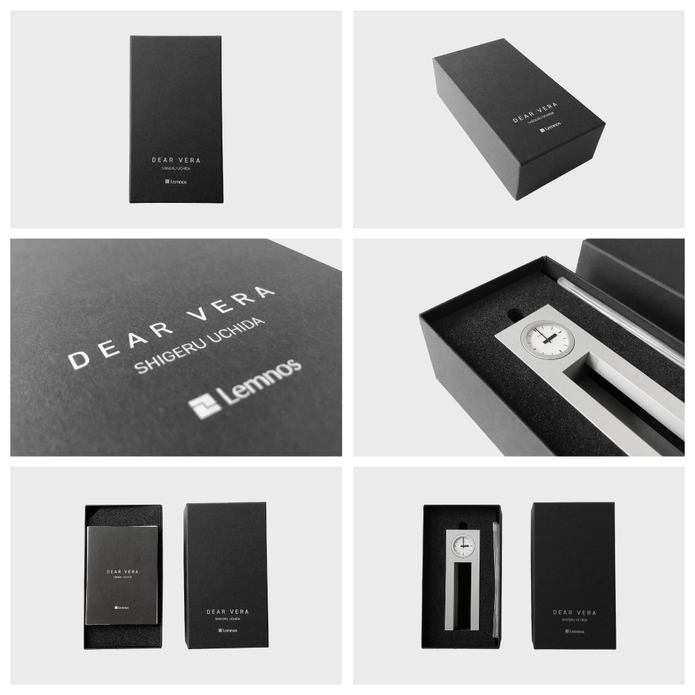 置き時計 卓上時計 アナログ / lemnos レムノス 内田繁 Dear Vera 2