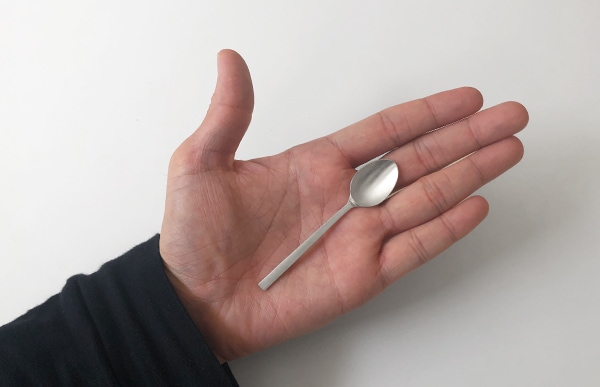 東屋 姫スプーン真鍮 銀めっき 5本セット [ゆうパケット 1/4]｜designshop