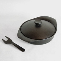 柳宗理/南部鉄器/鍋 浅型鍋 蓋ハンドル付【ゆうパケット不可】｜designshop