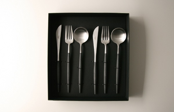 国内正規品】Cutipol クチポール カトラリー / GOA ゴア / 黒 ブラック