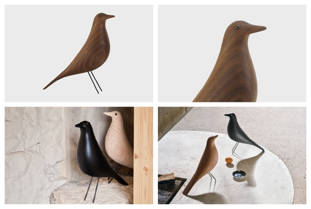 鳥 オブジェ / イームズハウスバード ウォールナット / ヴィトラ vitra