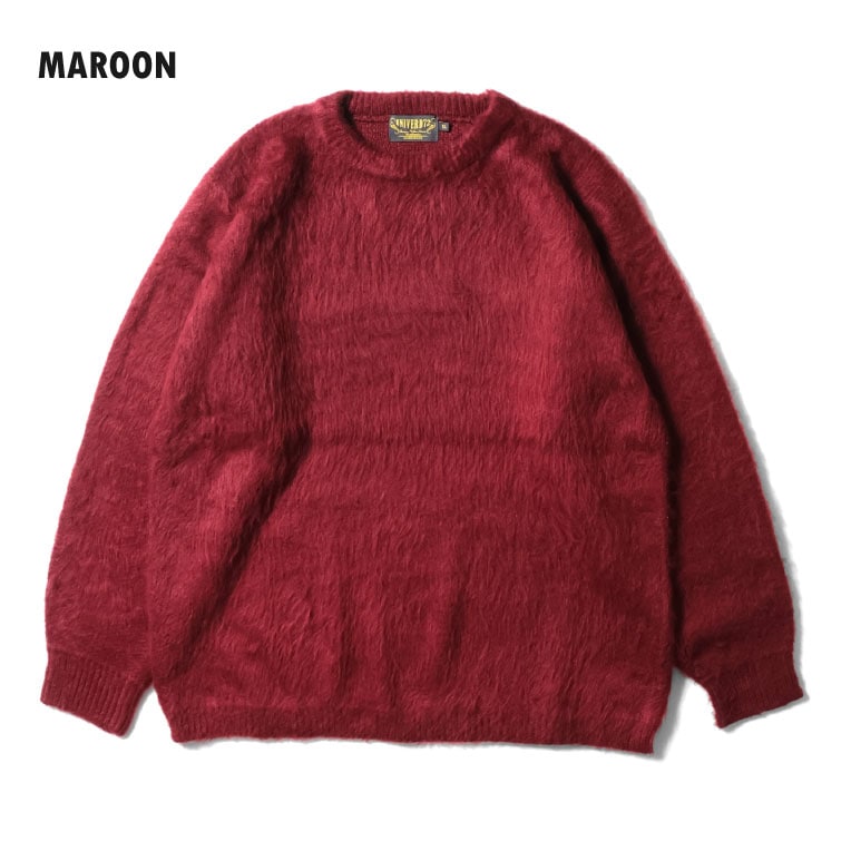 UNIVERD72 / ユニバード72 22327 MOHAIR TOUCH SWEATER / モヘアタッチ