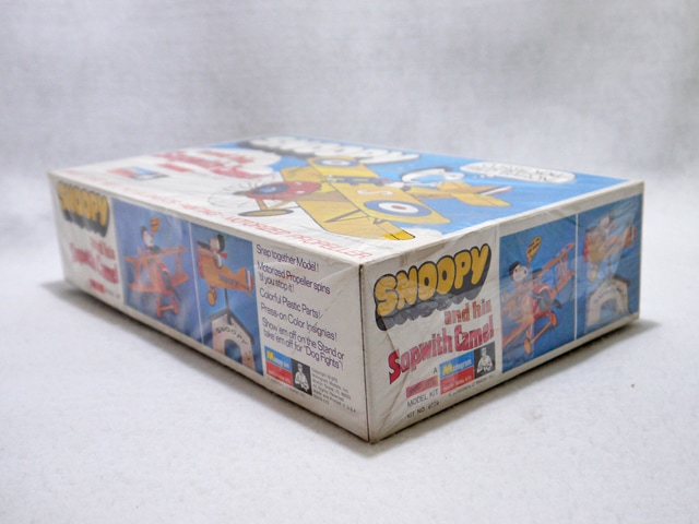 送料無料】 ビンテージ Monogram 70'スヌーピー “ Sopwith Camel