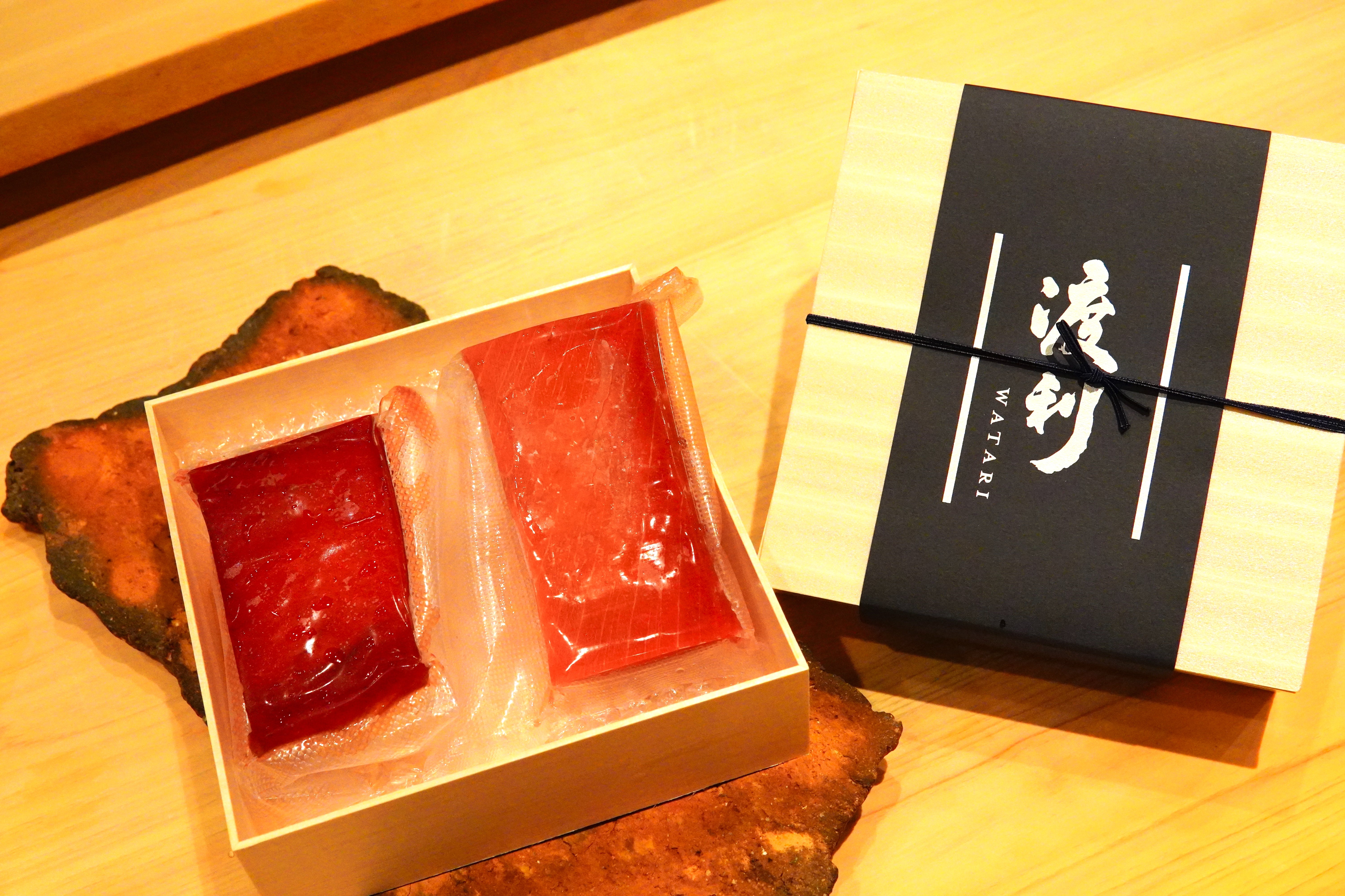 熟成本マグロ赤身漬け・中トロ漬けセット