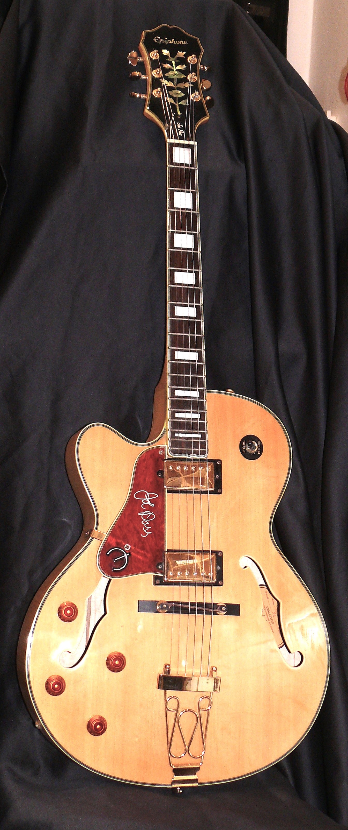 Epiphone Korea '06 Joe Pass Emperor II LEFT HANDED Lefty-Natural