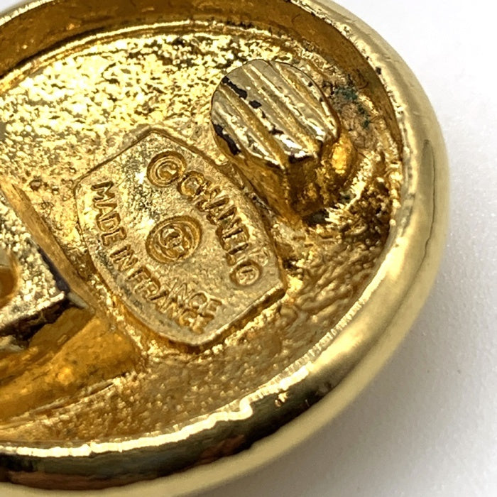 CHANEL シャネル ココマーク イヤリング ラウンド ゴールドGP 両耳